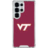 Virginia Tech University Maroon Galaxy S25 Ultra Clear Case